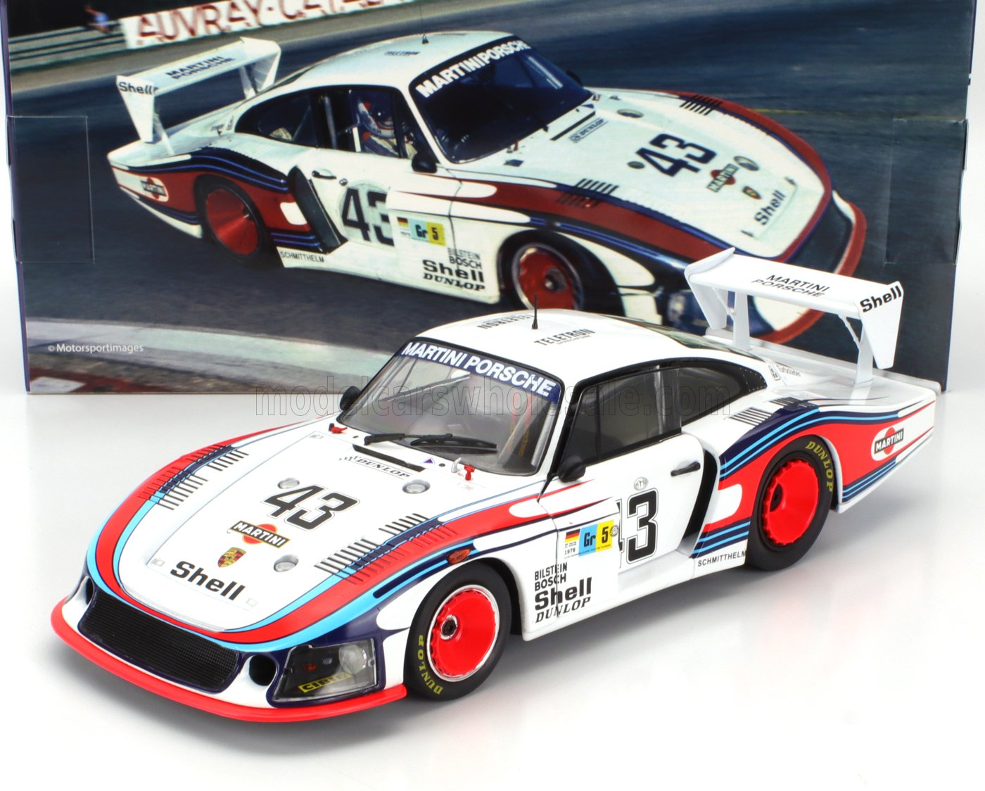 PORSCHE | 935/78 3.2L TWIN TURBO MOBY DICK TEAM MARTINI RACING PORSCHE SYSTEM N 43 24h LE MANS 1978 ROLF STOMMELEN - MANFRED SCHURTI