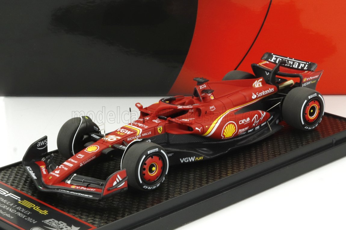 FERRARI | F1 SF-24 TEAM SCUDERIA FERRARI N 16 AUSTRALIAN GP 2024 CHARLES LECLERC | SCHWARZ