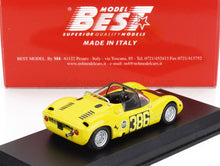 FIAT - ABARTH 1000SP SPIDER N 386 TRIESTE OPICINA 1970 MAURO BALDI - JAUNE NOIR - Vroomi