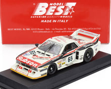 LANCIA - BETA MONTECARLO TURBO TEAM SIVAMA DI GALLIATE N 65 24h LE MANS 1982 GIANNI GIUDICI - THIERRY PERRIER - BERNARD SALAM - BLANC ROUGE - Vroomi