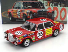 MERCEDES BENZ - 300 SEL 6.8 TEAM MERCEDES AMG N 35 2nd 24h SPA FRANCORCHAMPS 1971 HANS HEYER - CLEMENS SCHICKENTANZ - RED