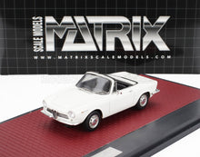 ALFA ROMEO - GIULIA GT CABRIOLET SPIDER PROTOTIPO 1963 - WHITE