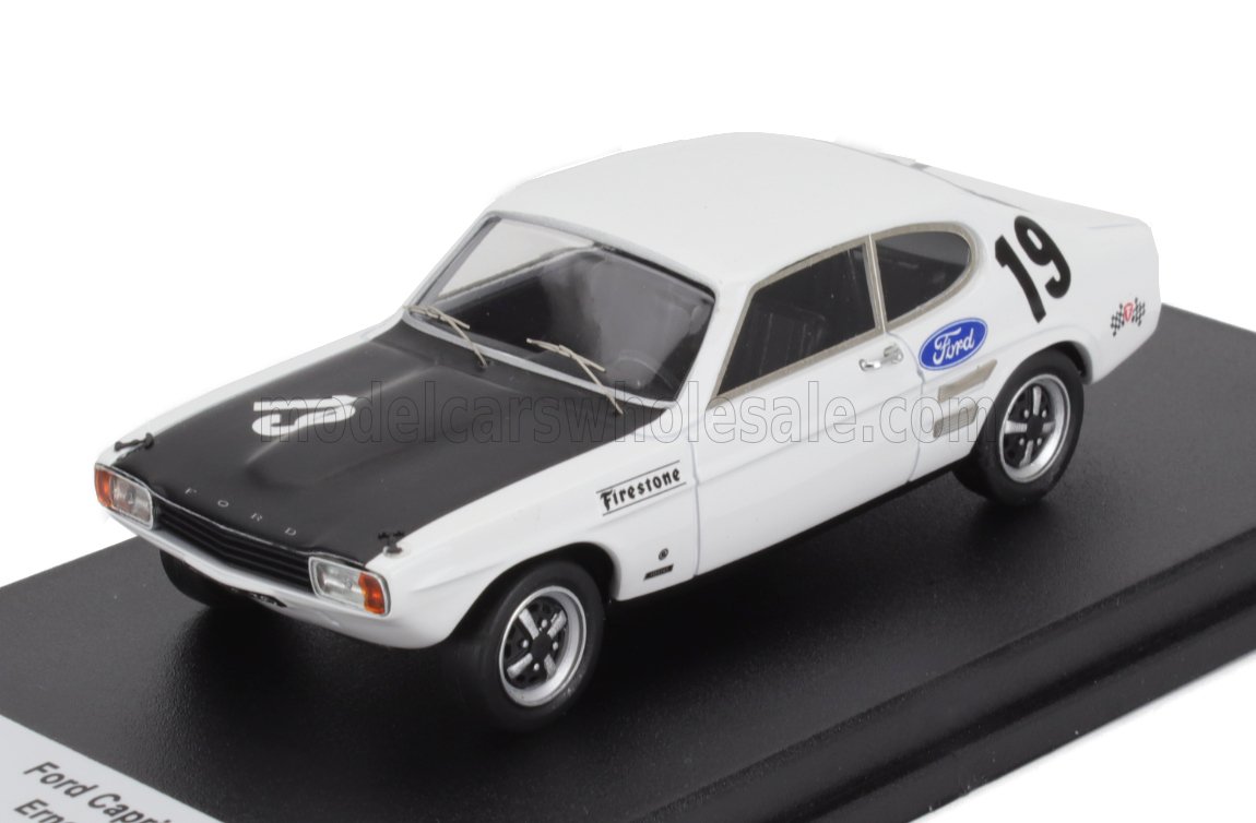 Ford Capri 3000 GT Winner Gr.1 Rally Vila Real Ernesto Neves 1971 Trofeu 1:43 scale model