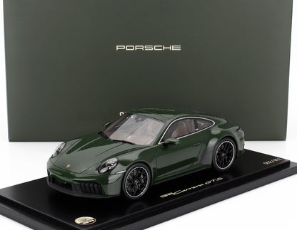 PORSCHE - 911 992-2 CARRERA GTS COUPÉ CUARENTA EDITION 2024 - CON VETRINA - CON VETRINA - VERDE