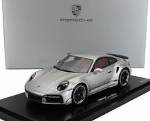PORSCHE | 911 992 TURBO COUPE 2023 - FIRST TURBO REMASTERED - CON VETRINA - WITH SHOWCASE