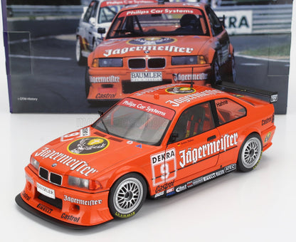 BMW - SERIE 3 COUPÉ (E36) JAGERMEISTER TEAM LINDER N.º 9 TEMPORADA DTM 1993 ARMIN HAHNE - NARANJA
