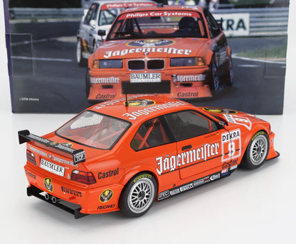 BMW - SERIE 3 COUPÉ (E36) JAGERMEISTER TEAM LINDER N.º 9 TEMPORADA DTM 1993 ARMIN HAHNE - NARANJA