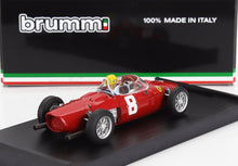 FERRARI - F1 156 N 8 ITALY MONZA ITALY GP 1961 RICARDO RODRIGUEZ - WITH DRIVER FIGURE - RED Scale model car on Vroomi