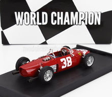 FERRARI - F1 156 N 38 WORLD CHAMPION 3rd MONACO GP 1961 PHIL HILL - RED Scale model car on Vroomi