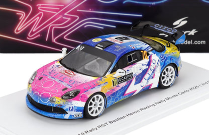 RENAULT - ALPINE A110 RGT TEAM BASTIEN HERON RACING N 70 3rd RGT CLASS RALLY MONTECARLO 2025 CHRISTOPHE BERARD - CHRISTOPHE BERNABO- VARIOUS