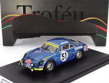 RENAULT | ALPINE A110 N 51 RALLY MONTECARLO 1970 JEAN LUC THERIER - MARCEL CALLEWAERT