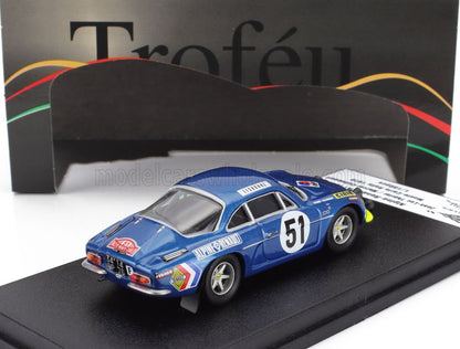 RENAULT | ALPINE A110 N 51 RALLY MONTECARLO 1970 JEAN LUC THERIER - MARCEL CALLEWAERT