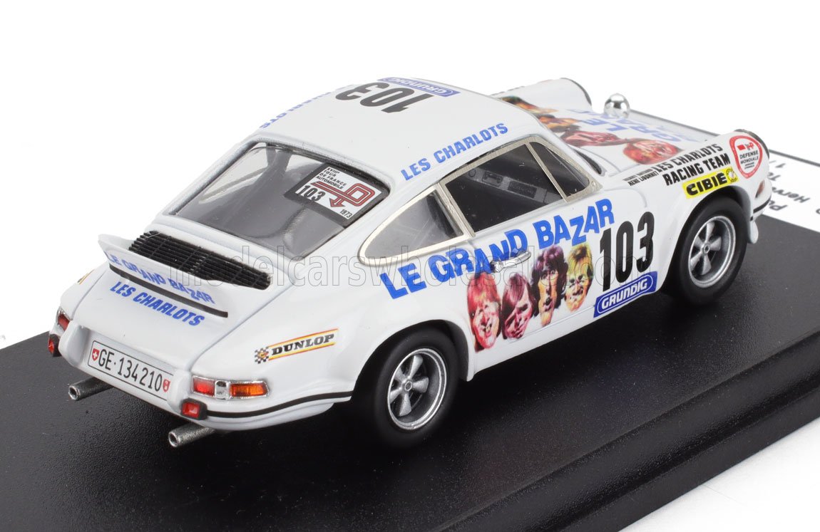 Porsche 911 Carrera RS Coupe No. 103 Herve Bayard Rene Ligonnet Tour Auto 1973 Trofeu 1:43 scale model - image 2