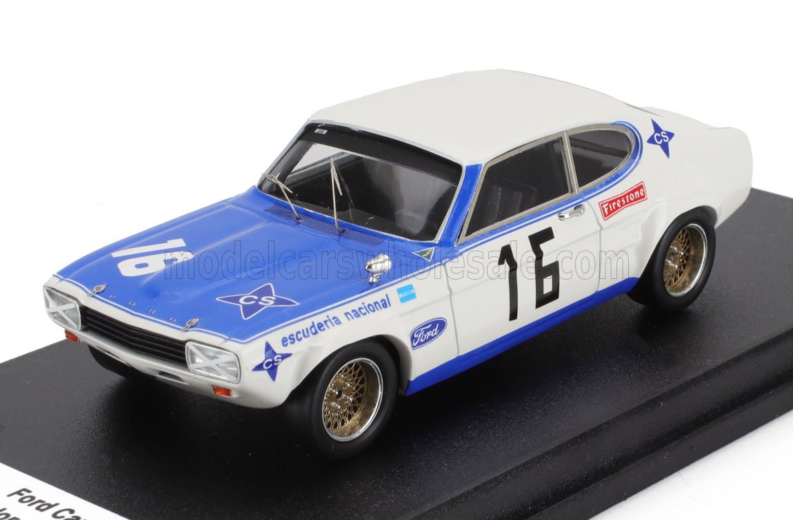 Ford Capri 2300 GT No. 16 Jorge de Bragation Winner Rally Vila Real 1971 Trofeu 1:43 scale model