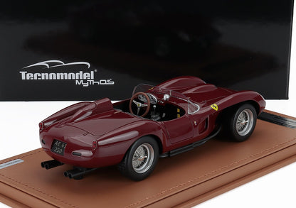 FERRARI - 250TR 3.0L V12 PONTOON FENDER TESTAROSSA SPIDER STREET VERSION 1958 - ROSSO MUGELLO - BORDEAUX