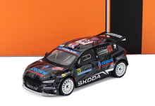SKODA - FABIA RS RALLY2 TEAM SKODA MOTORSPORT N 23 RALLY MONTECARLO 2025 GUS GREENSMITH - KONSTANTIN ALEKSANDROV - BLACK WHITE