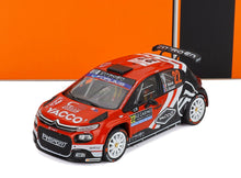 CITROEN - C3 RALLY2 TEAM PH SPORT N 22 WINNER RALLY MONTECARLO 2025 YOHAN ROSSEL - ARNAUD DUNAND - RED WHITE