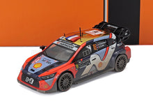HYUNDAI  i20 N RALLY1 TEAM SHELL MOBIS WRT N 16 3e RALLY MONTECARLO 2025 ADRIEN FOURMAUX - ALEXANDRE CORIA - TWEETONIG BLAUW-ORANJE