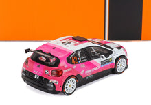 CITROEN - C3 RALLY2 TEAM SARRAZIN MOTORSPORT IRON LYNX N 42 RALLY MONTECARLO 2025 SARAH RUMEAU - JULIE AMBLARD - PINK WHITE