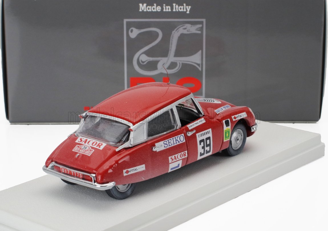 Citroën DS21 No. 39 Francisco Romaozinho Heitor Morais Rally Monte Carlo 1972 RIO Models 1:43 scale model - image 2