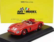 FERRARI - 500TR SPIDER s/n.0640 N 38 2nd CIRCUITO DEL POSILLIPO NAPOLI GP 1957 RENATO BOFFA - RED