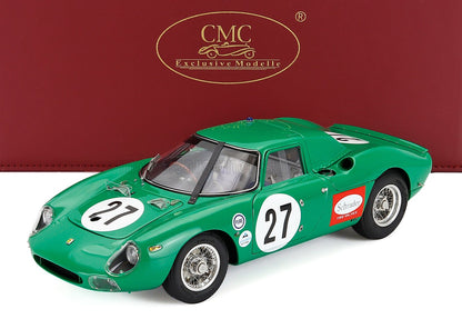 FERRARI - 250LM 3.3L V12 TEAM DAVID PIPER RACING N 27 24h DAYTONA 1966 DAVID PIPER - RICHARD ATTWOOD - GREEN