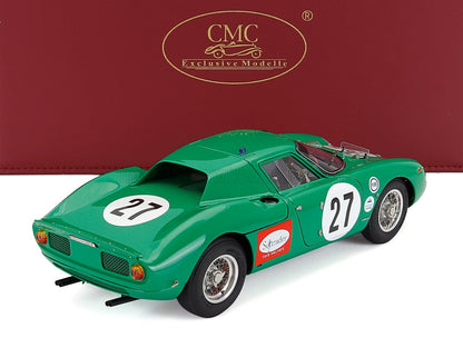 FERRARI - 250LM 3.3L V12 TEAM DAVID PIPER RACING N 27 24h DAYTONA 1966 DAVID PIPER - RICHARD ATTWOOD - GREEN