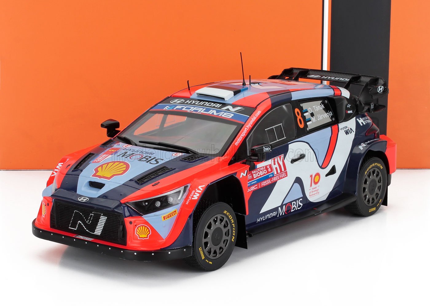 HYUNDAI - i20 N RALLY1 TEAM SHELL MOBIS WRT N 8 3rd RALLY CHILE 2024 OTT TANAK - MARTIN JARVEOJA - VARIOUS