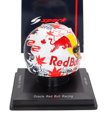 BELL HELMET - CASCO HELMET F1 YUKI TSUNODA TEAM ORACLE RED BULL RACING N 22 CANADA GP (100th GP) 2025 - WHITE GOLD