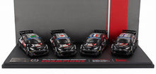 Toyota Set 4x Fia Champions 2024 Yaris Gr Hybrid 2024 1:43 scale model car by IXO MODELS — Vroomi