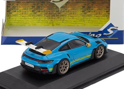 PORSCHE - 911 992 GT3 RS COUPE TRIBUTE 24h DAYTONA 2023 - LIGHT BLUE YELLOW