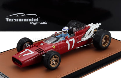 FERRARI - F1 312 N 17 MONACO GP (with pilot figure) 1966 JOHN SURTEES - RED