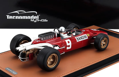 FERRARI - F1 312 N 9 GERMAN GP (with pilot figure) 1966 LORENZO BANDINI - RED