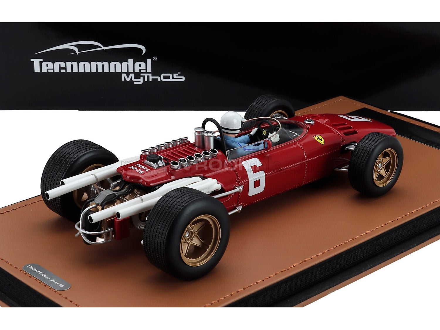 FERRARI - F1 312 N 6 WINNER ITALY MONZA GP (with pilot figure