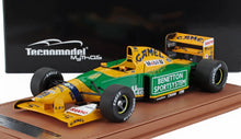 BENETTON - F1  B192 FORD N 19 BARCELLONA TEST CAR SEASON 1992 ALEX ZANARDI - YELLOW GREEN
