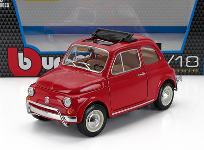 FIAT - 500L OPEN ROOF 1968 - RED