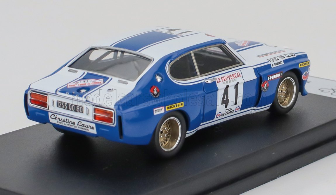 FORD ENGLAND | CAPRI 2600 RS (night version) N 41 RALLY TOUR DE CORSE 1973 YVES TILLIEZ - HIRTZ