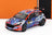 Voiture miniature de rallye avec livrée SKT, présentée chez Vroomi pour les collectionneurs