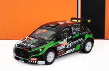 HYUNDAI - i20 N RALLY2 TEAM BRC RACING N 1 WINNER RALLY DAYBREAKER 2024 HAYDEN PADDON - JARED HUDSON - BLACK WHITE GREEN