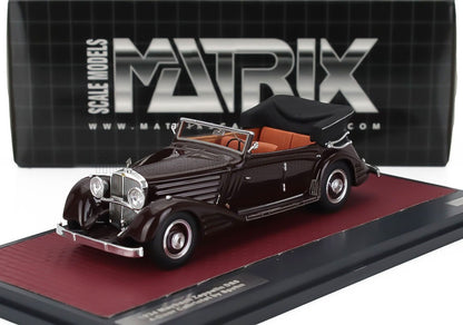 MAYBACH - ZEPPELIN DS8 CABRIOLET OPEN 1934 - BROWN