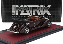 MAYBACH - ZEPPELIN DS8 CABRIOLET OPEN 1934 - BROWN