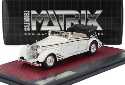 MAYBACH - ZEPPELIN DS8 CABRIOLET OPEN 1934 - WHITE