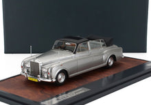 ROLLS ROYCE - PHANTOM VI LANDAULETTE SEMICONVERTIBLE OPEN 1973 - SILVER BLACK