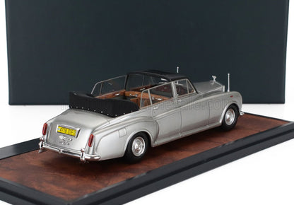 ROLLS ROYCE - PHANTOM VI LANDAULETTE SEMICONVERTIBILE APERTA DEL 1973 - ARGENTO E NERO