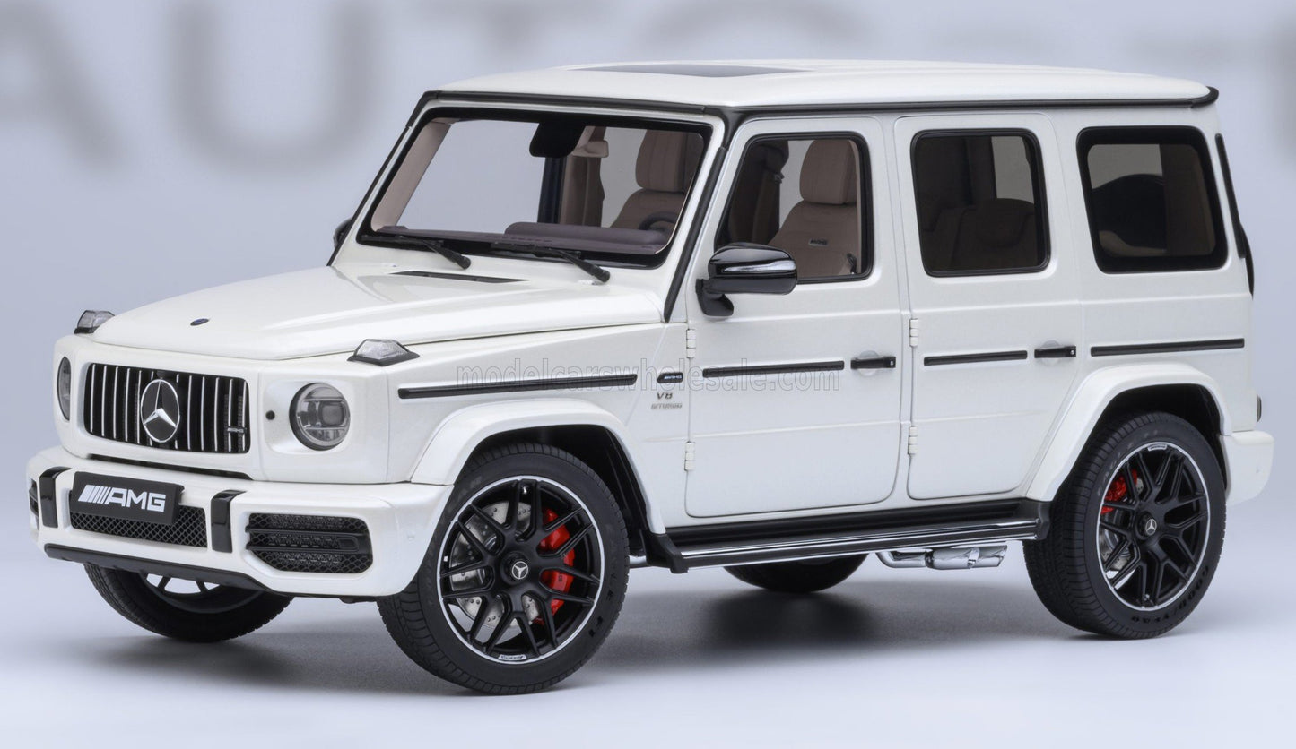MERCEDES BENZ - G-CLASS G63 AMG 2019 - BRILLANT WHITE MET