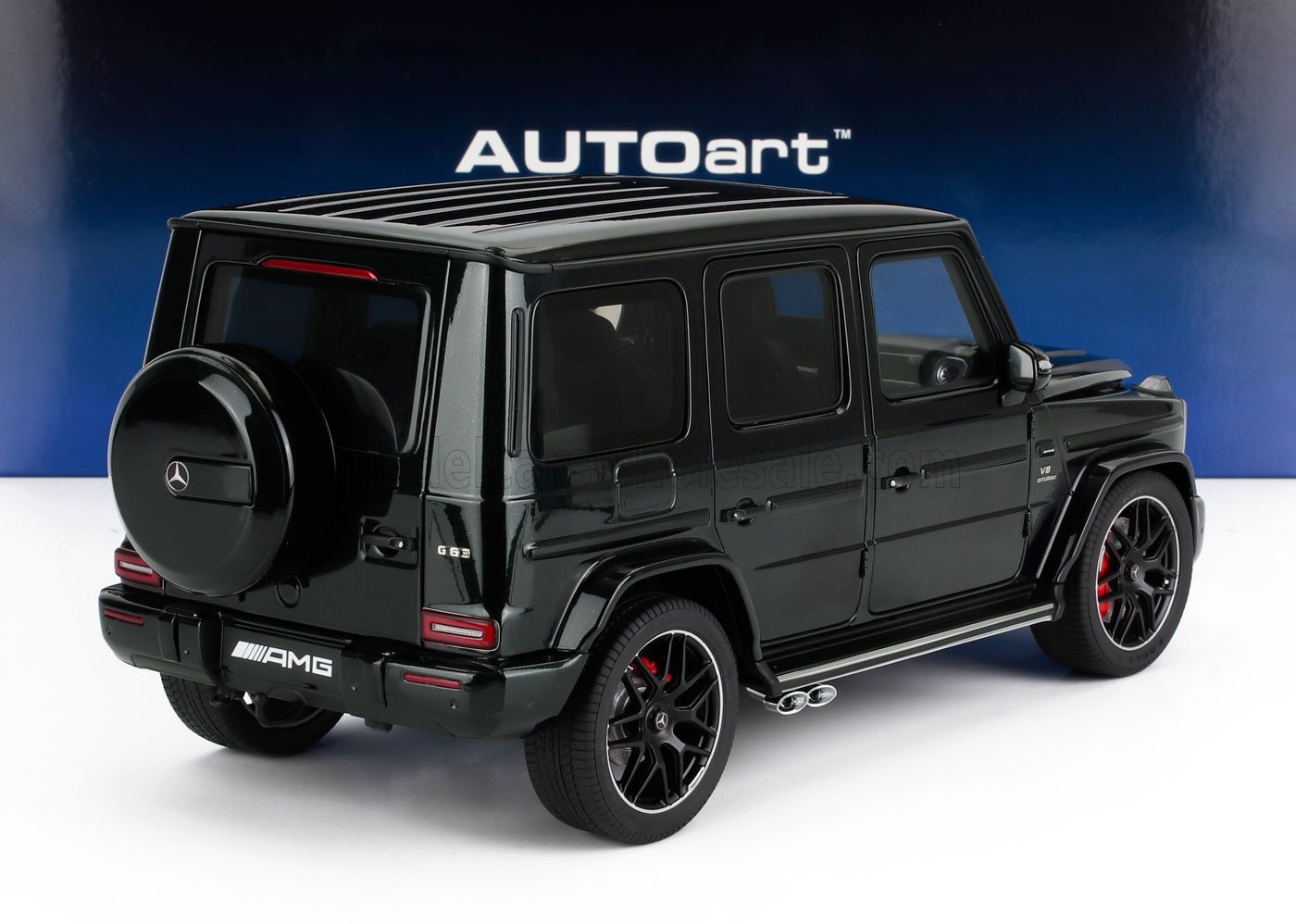 MERCEDES BENZ - G-CLASS G63 AMG (W463) V8 BITURBO 2019 - DARK EMERALD GREEN MET - Vroomi