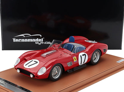 FERRARI - 250TR TESTAROSSA 3.0L V12 SPIDER TEAM N.A.R.T. NORTH AMERICAN RACING N 17 3rd 12h SEBRING 1961 PEDRO RODRIGUEZ - RICARDO RODRIGUEZ - RED