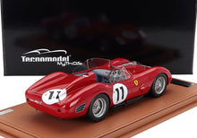 FERRARI - 250TR TESTAROSSA 3.0L V12 SPIDER TEAM SCUDERIA FERRARI SPA N 11 WINNER 24h LE MANS 1960 PAUL FRERE - OLIVIER GENDEBIEN - RED