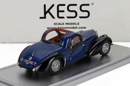 BUGATTI - 57C ATALANTE COUPE sn.57641 TOIT OUVRANT OPEN ROOF 1938 - BLUE BLACK - Vroomi