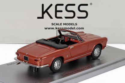 ALFA ROMEO - 2600 SPIDER CABRIOLET OPEN SPECIALE GHIA 1962 - COPPER MET - Vroomi